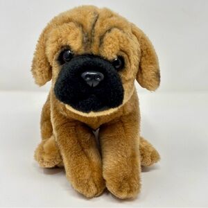 Animal Alley Boxer Mastiff Puppy Bulldog Plush Brown Black Muzzle Dog Toys R Us